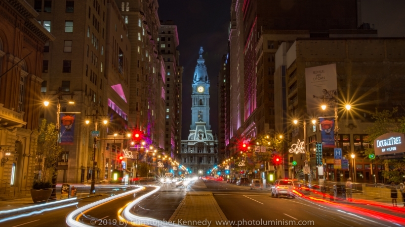 City Hall Philadelphia Night