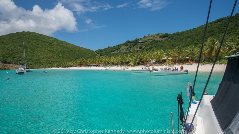 Jost Van Dyke, Soggy Dollar Bar beach